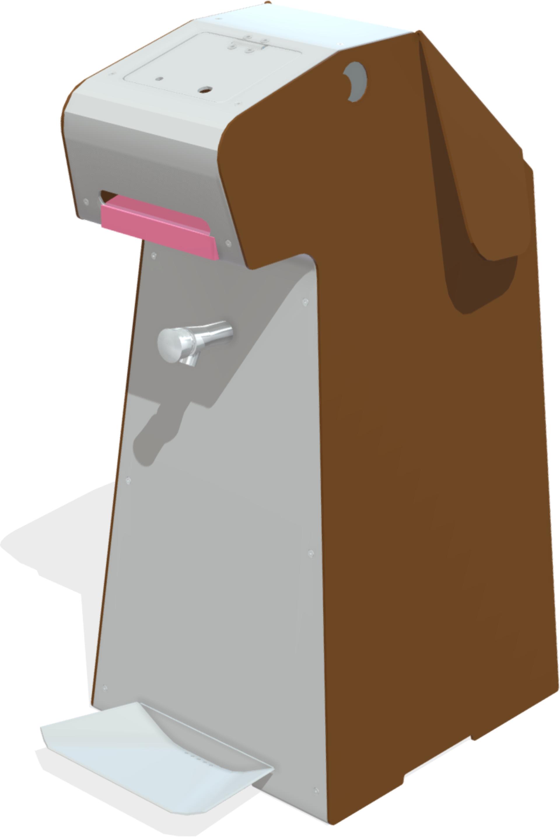 furniture waste bins woof woof dog toilet oasi dtbo02