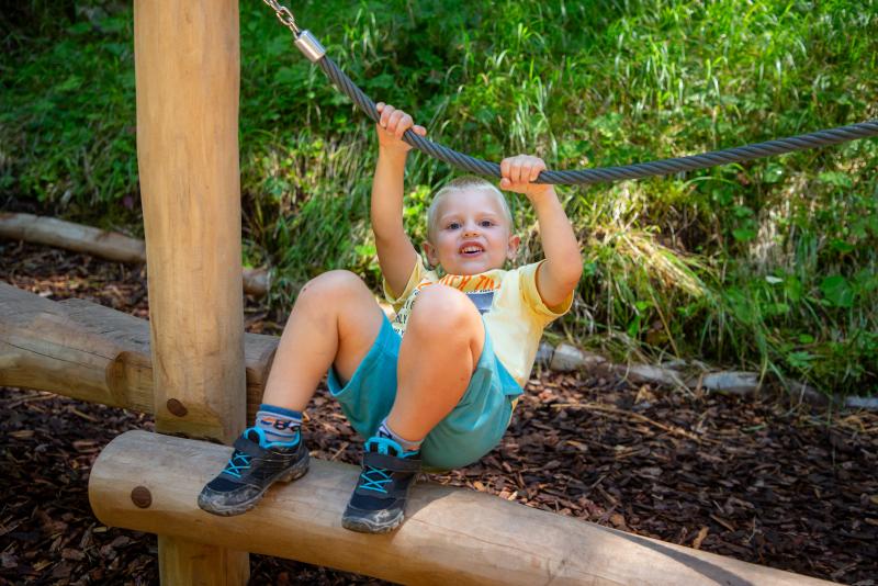 in paganella un nuovo parco giochi diffuso