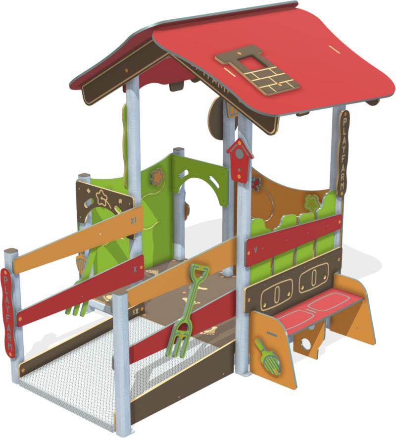 playgrounds playhouses line playfarm xb15