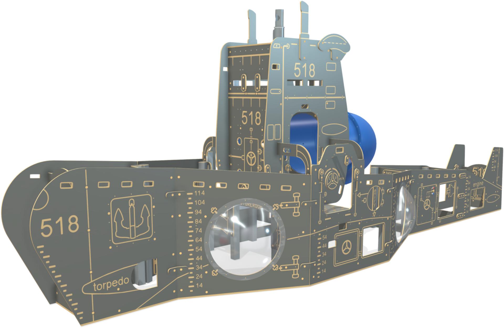parchi strutture a tema submarine xo51