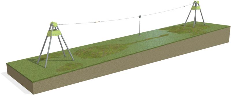 parchi teleferica indian teleferica in pendenza alluminio xoxit101