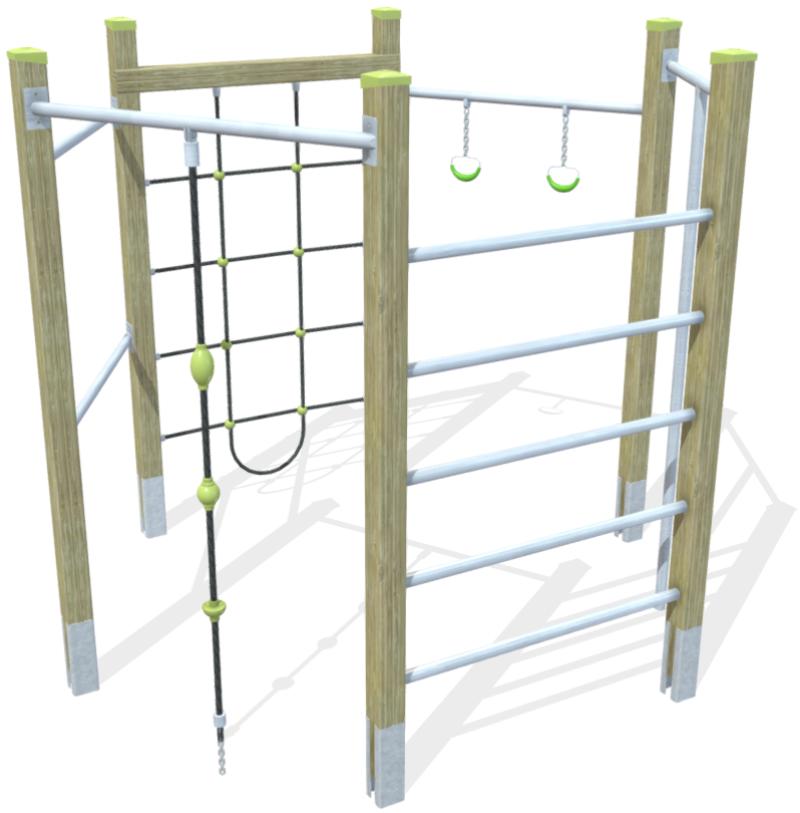 parchi linea strutture darrampico palestrina esagonale xcpe10