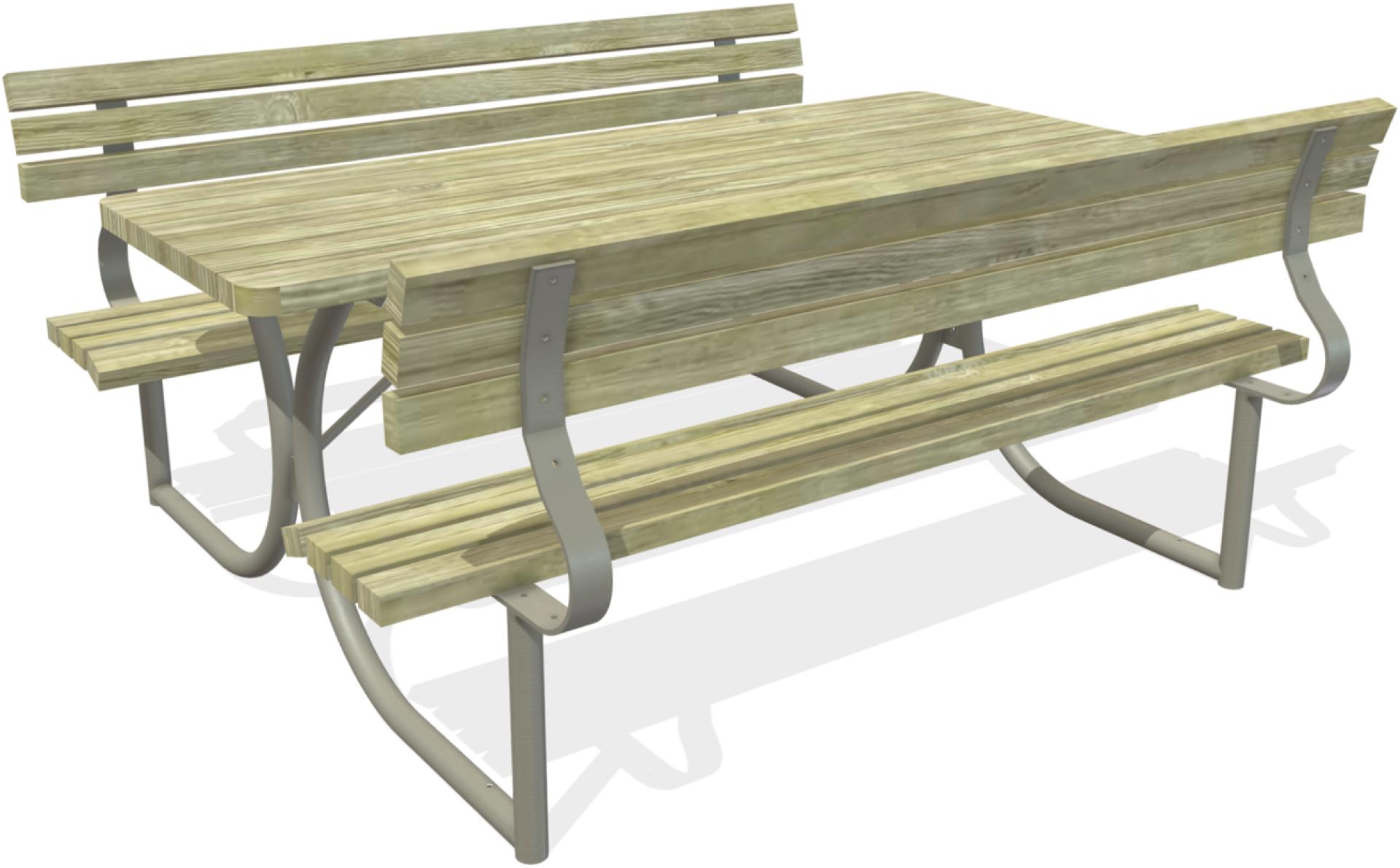 arredo tavolo panca siesta deluxe sied195