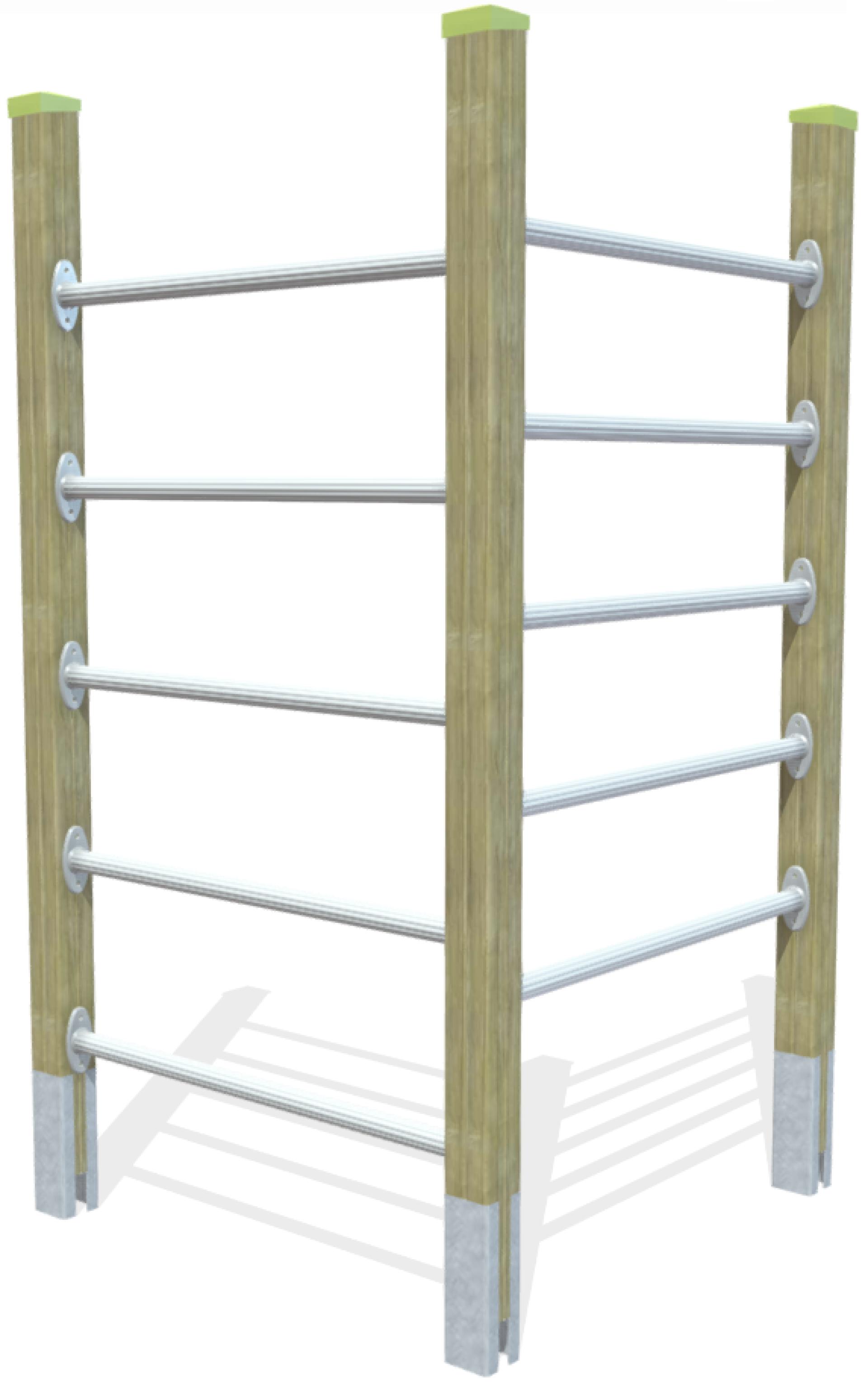 fitness percorso vita doppia spalliera xsp11