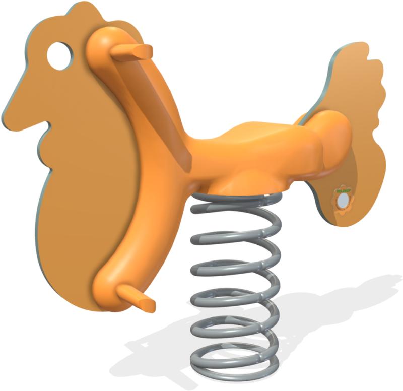 parchi linea giochi a molla ricky xfam11