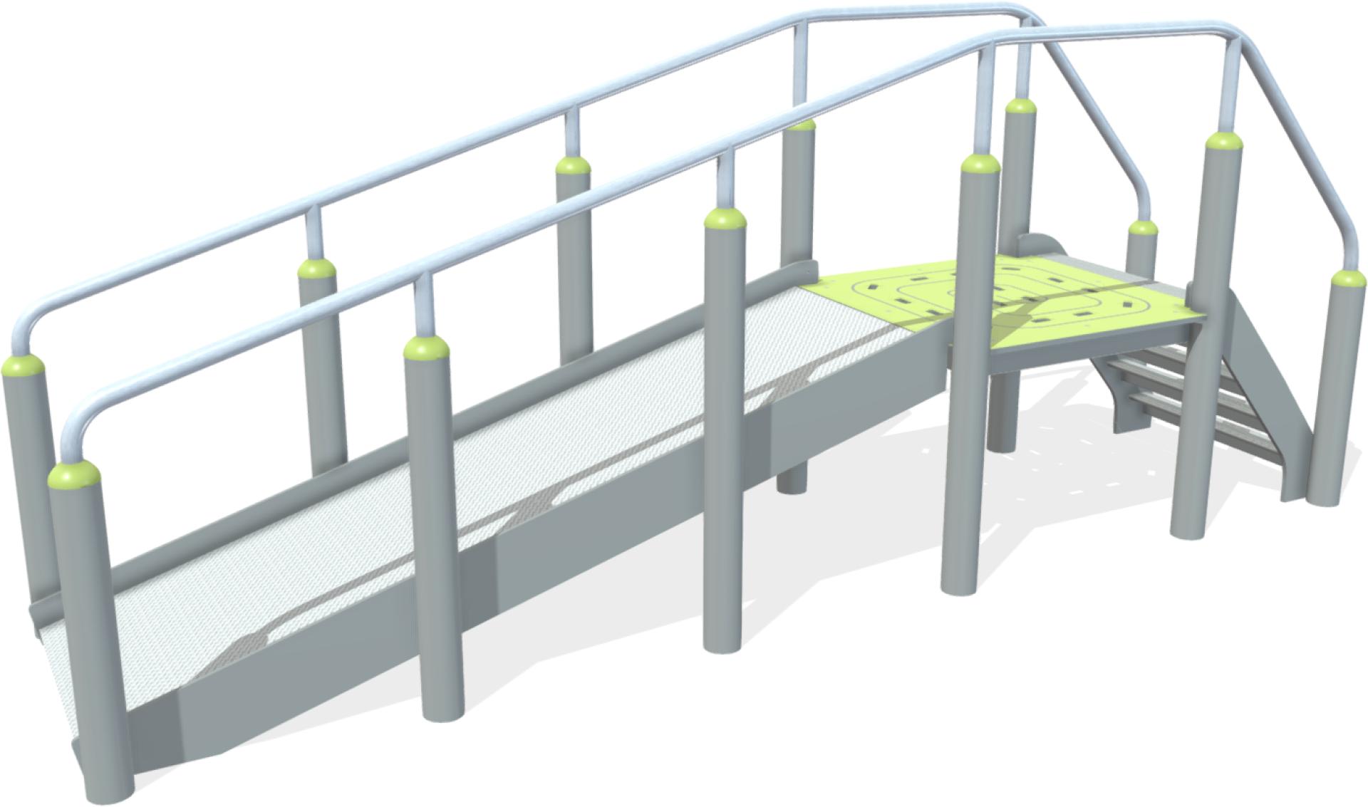 fitness senior park step ramp motion xsp287