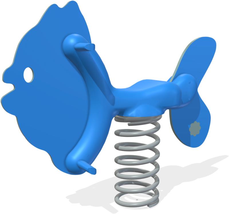 playgrounds spring riders line three wheels xum133