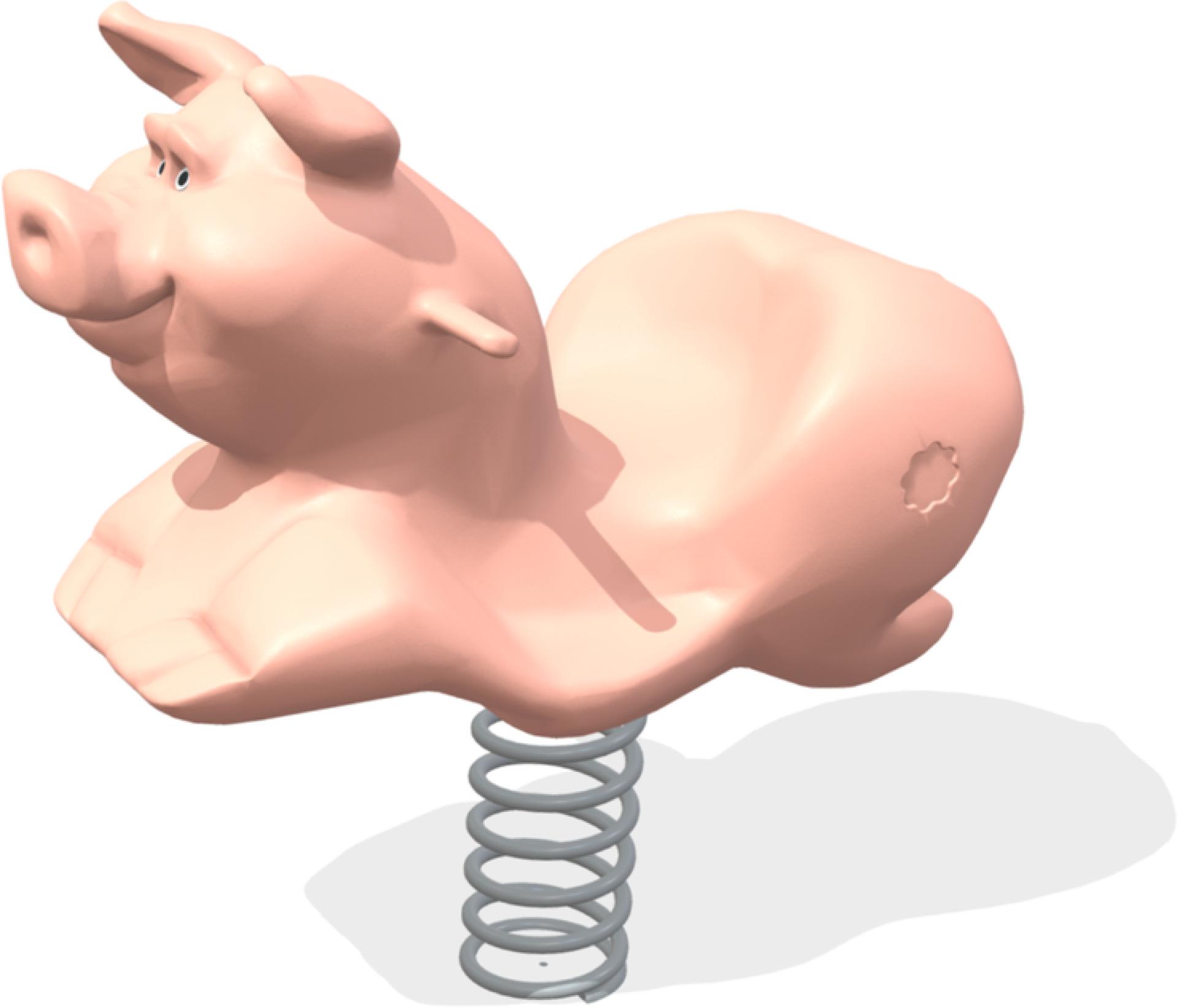 playgrounds spring riders line piggy xfam15