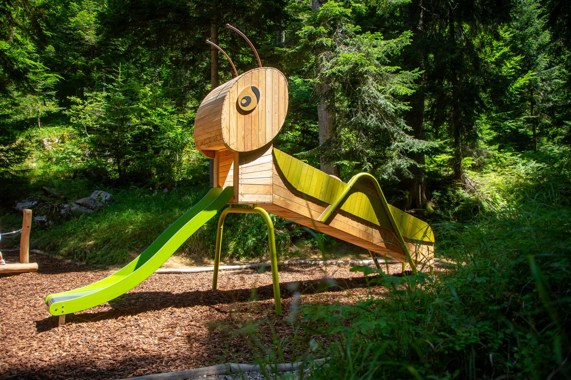 in paganella un nuovo parco giochi diffuso