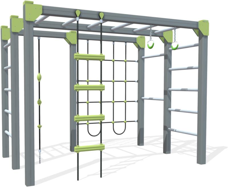 parchi linea strutture darrampico xcpr10alu
