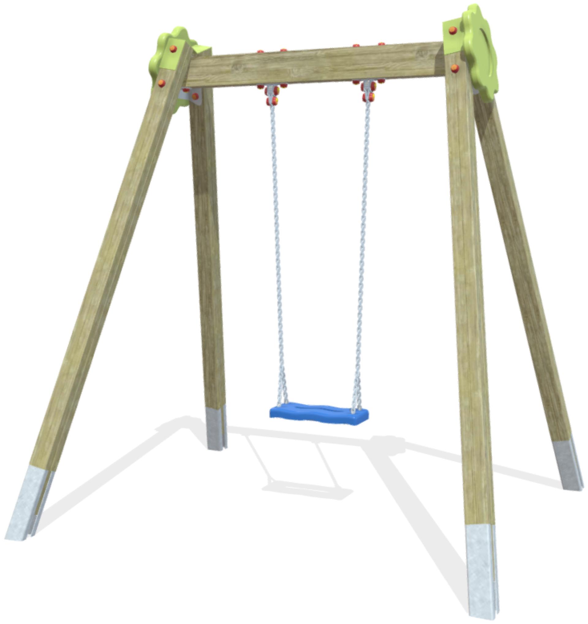 parchi altalene tavoletta singola xcal11