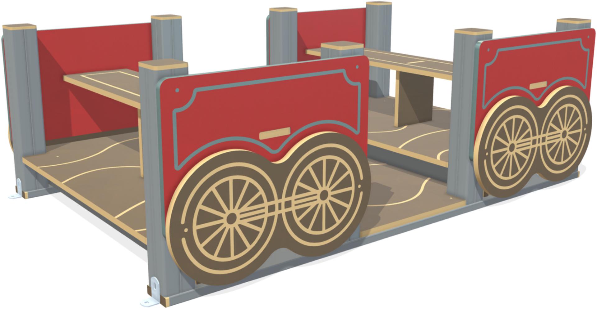 parchi strutture a tema vagone passeggeri xu68alu