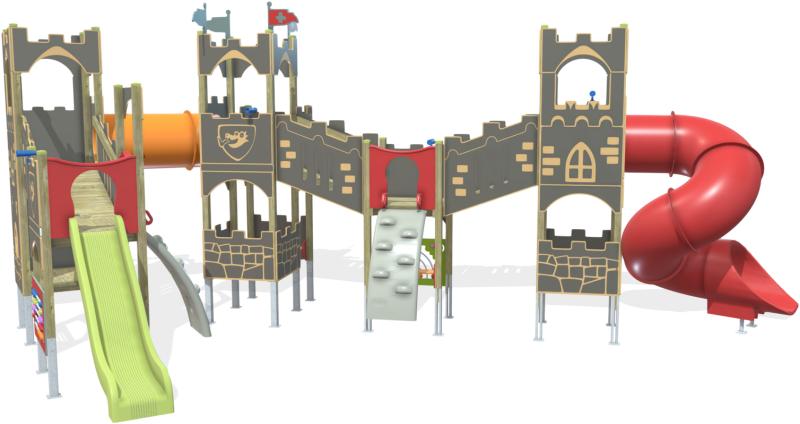 parchi strutture a tema castello drago xt600