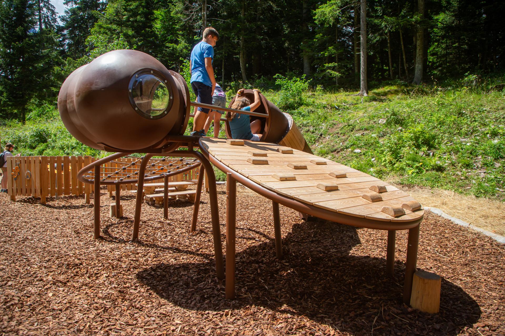 in paganella un nuovo parco giochi diffuso