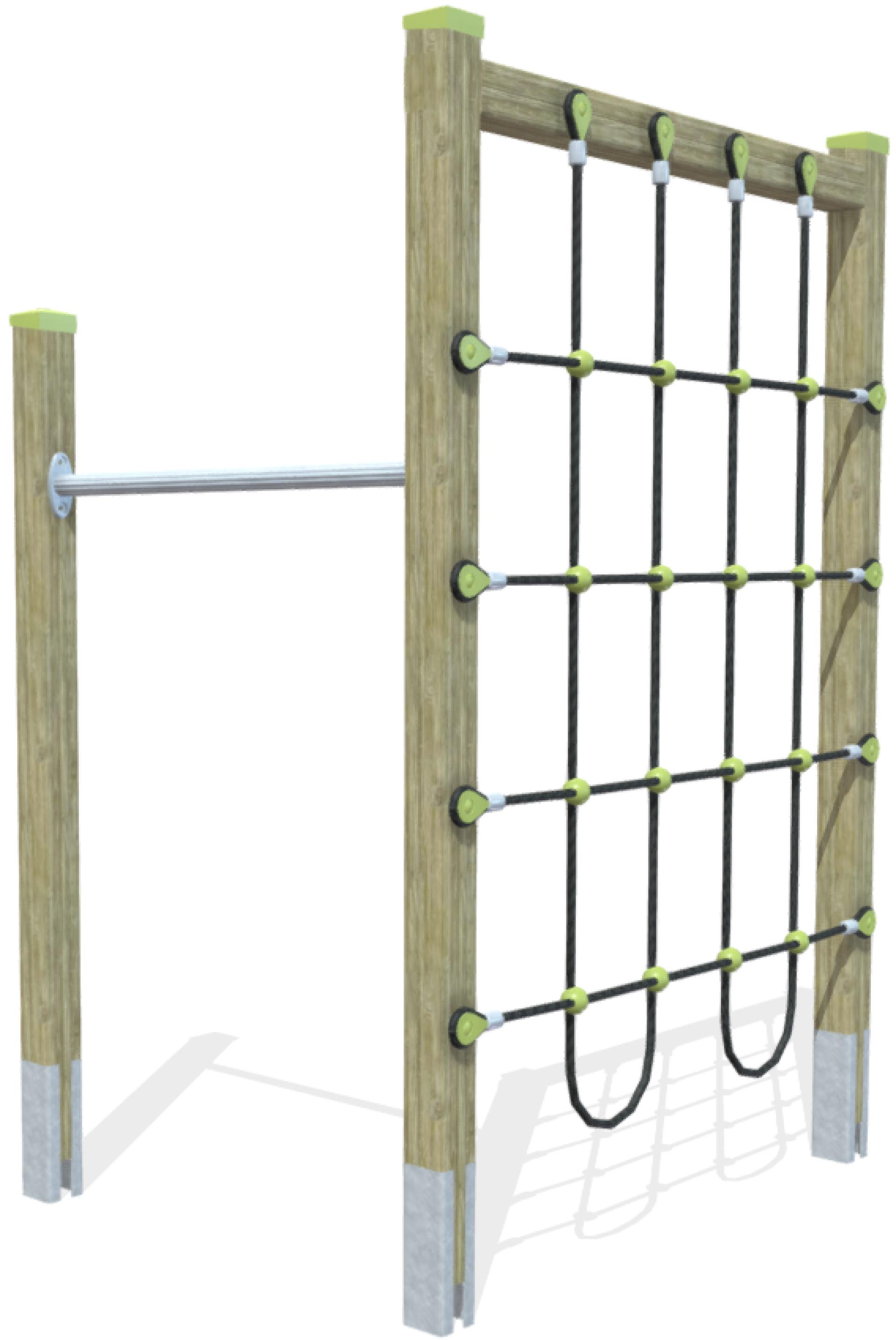 parchi linea strutture darrampico rete barra xsp33