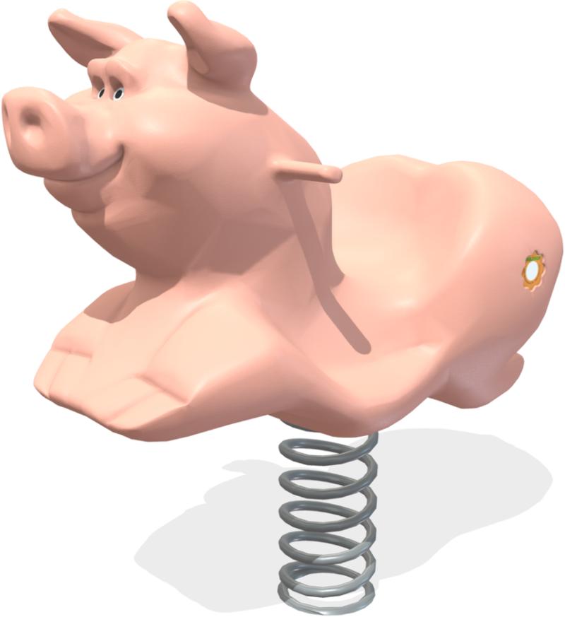 parchi linea giochi a molla piggy xfam15