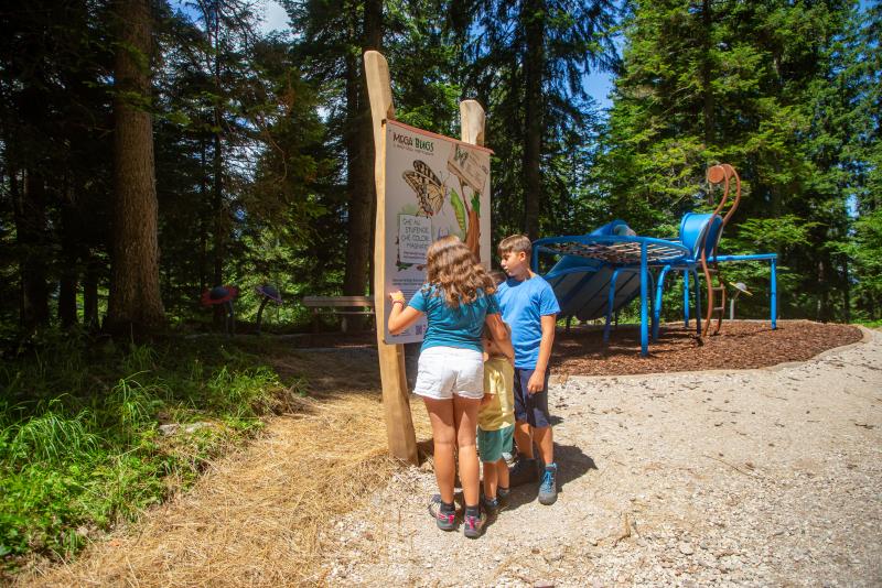 in paganella un nuovo parco giochi diffuso