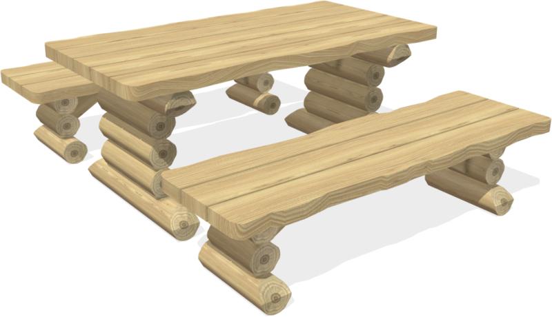 arredo robinia arredo tavolo panca tcy125