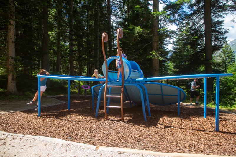 in paganella un nuovo parco giochi diffuso