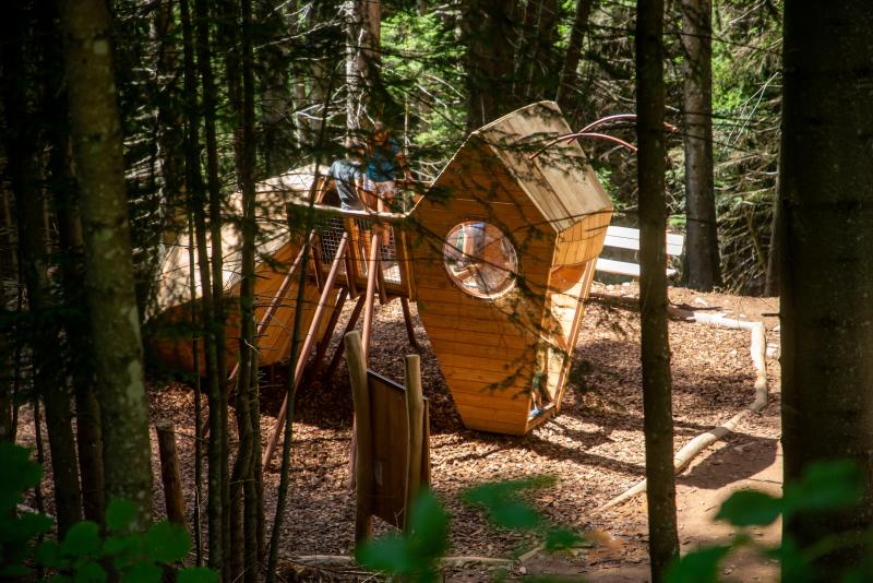 in paganella un nuovo parco giochi diffuso