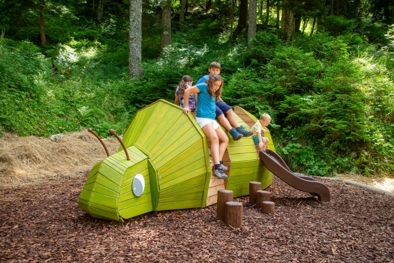 in paganella un nuovo parco giochi diffuso