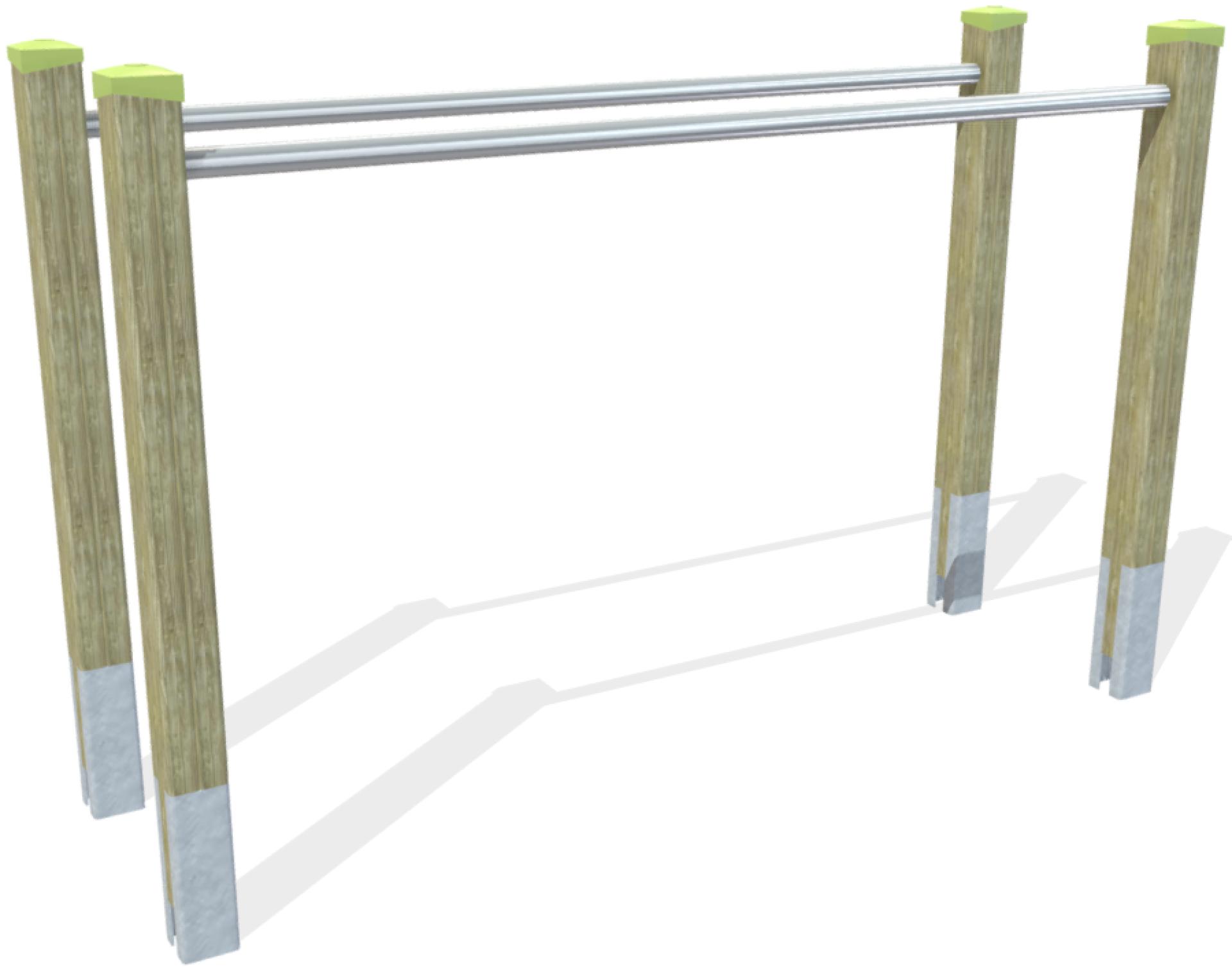 fitness percorso vita parallele xsp3