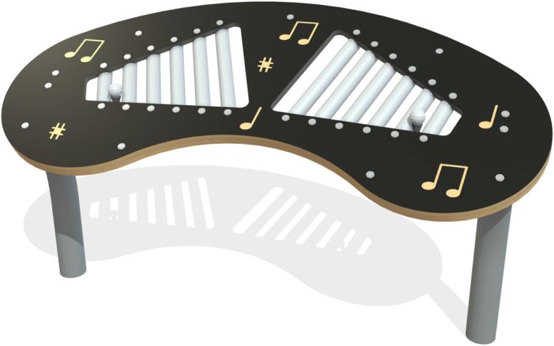 parchi giochi musicali gioco musicale con doppio xilofono xpm12