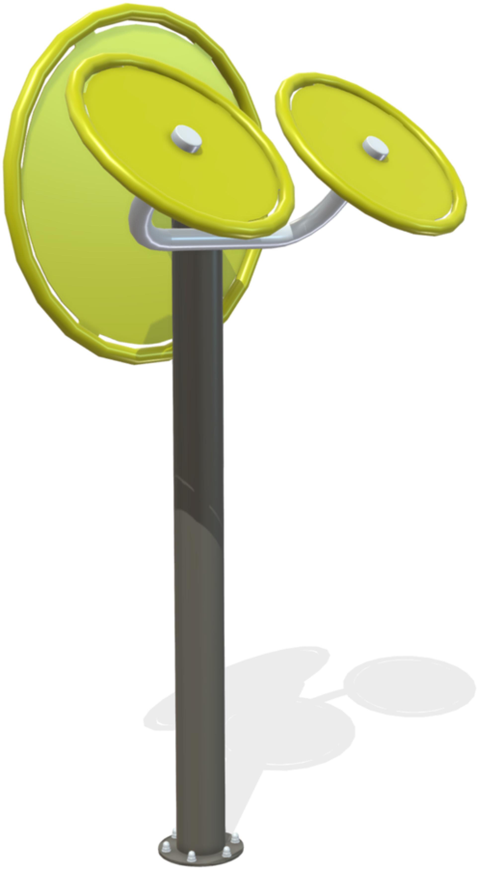 fitness basic fitness tai chi spinner double tr56