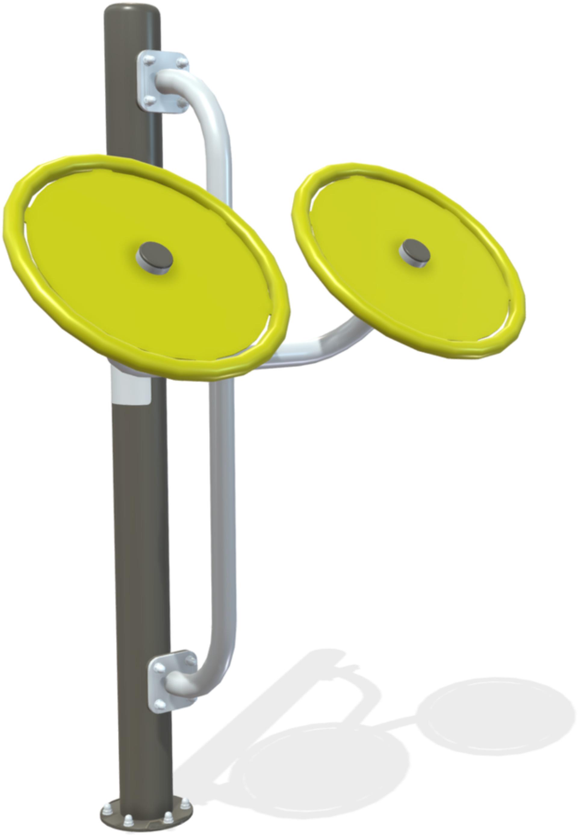 fitness basic fitness tai chi spinner double tr2