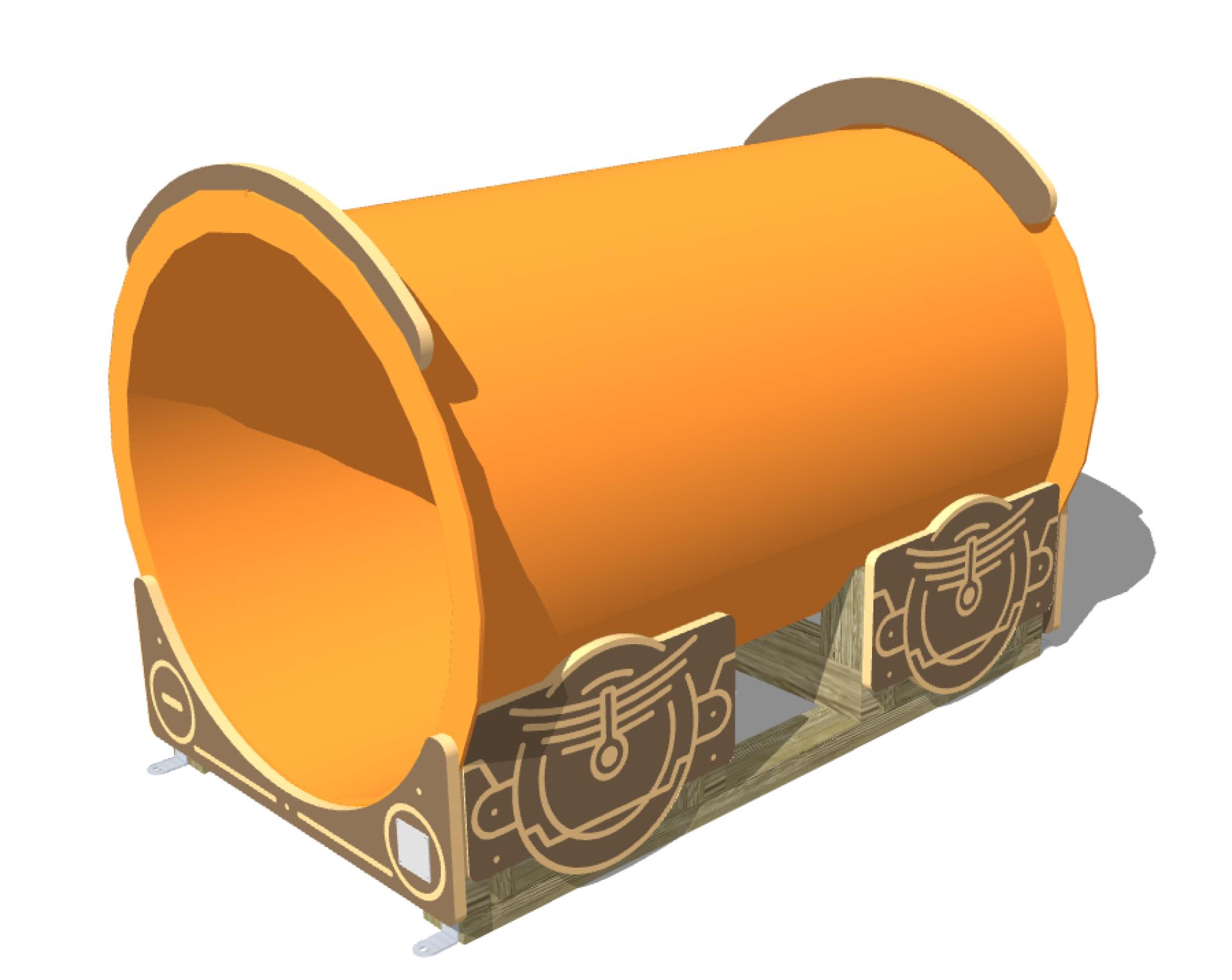 parchi strutture a tema vagone merci xu69alu