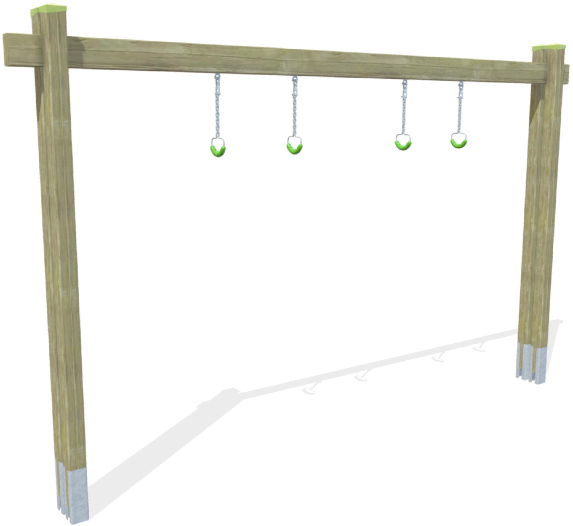 fitness percorso vita anelli xsp14