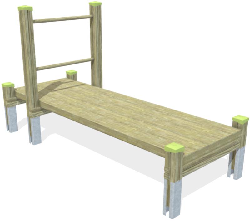 fitness percorso vita panca piana xsp5