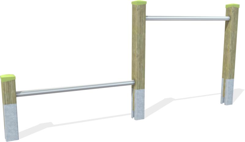 fitness percorso vita barre flessioni xsp7