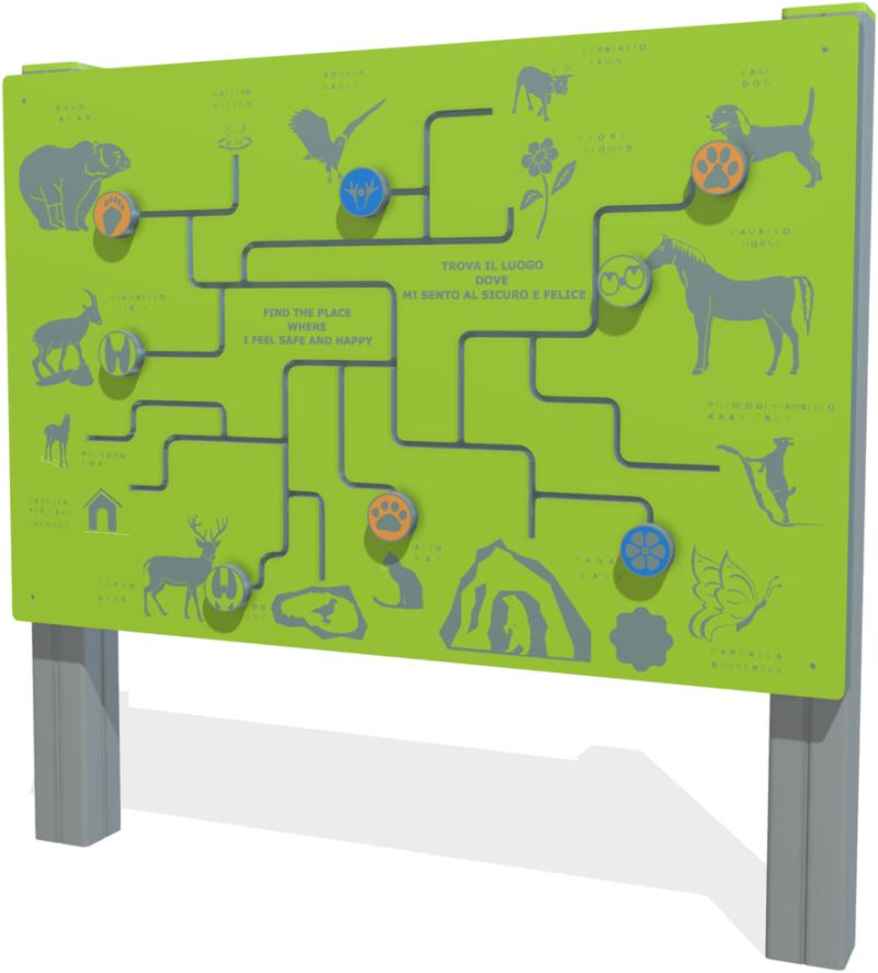 parchi pannelli attivita trova la tana xpa25alu