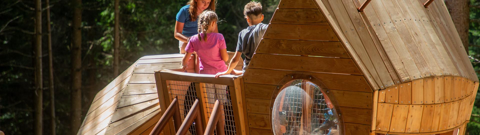 in paganella un nuovo parco giochi diffuso