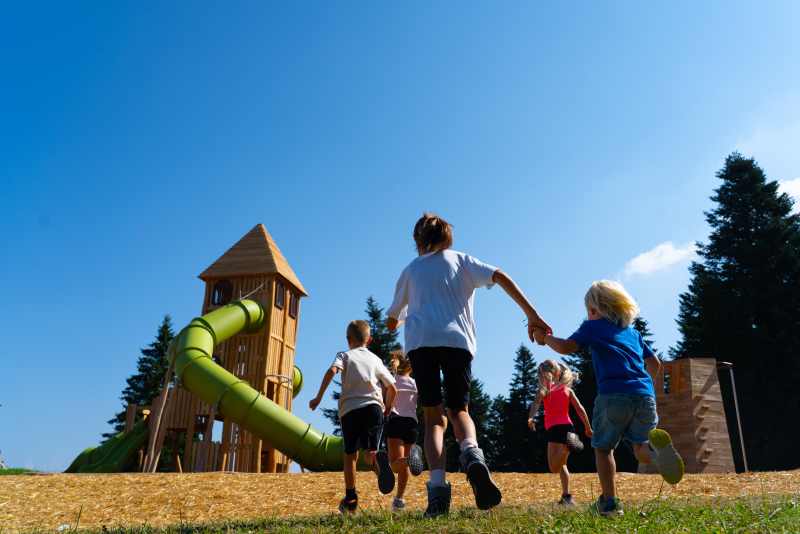 holzhof in italia Parco in robinia su misura - Folgaria