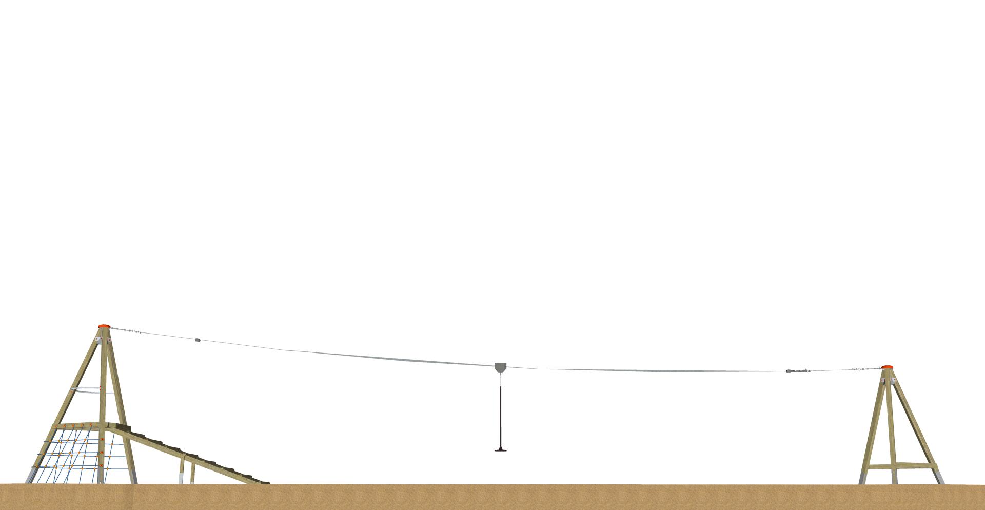 parchi teleferica indian teleferica con pedana xit100