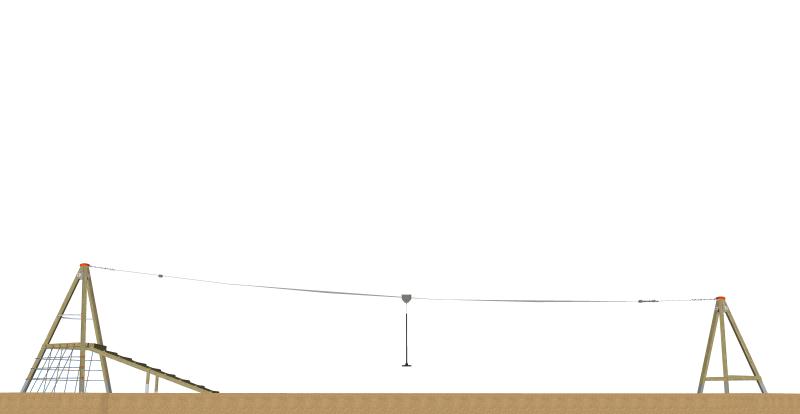 parchi teleferica indian teleferica con pedana xit100