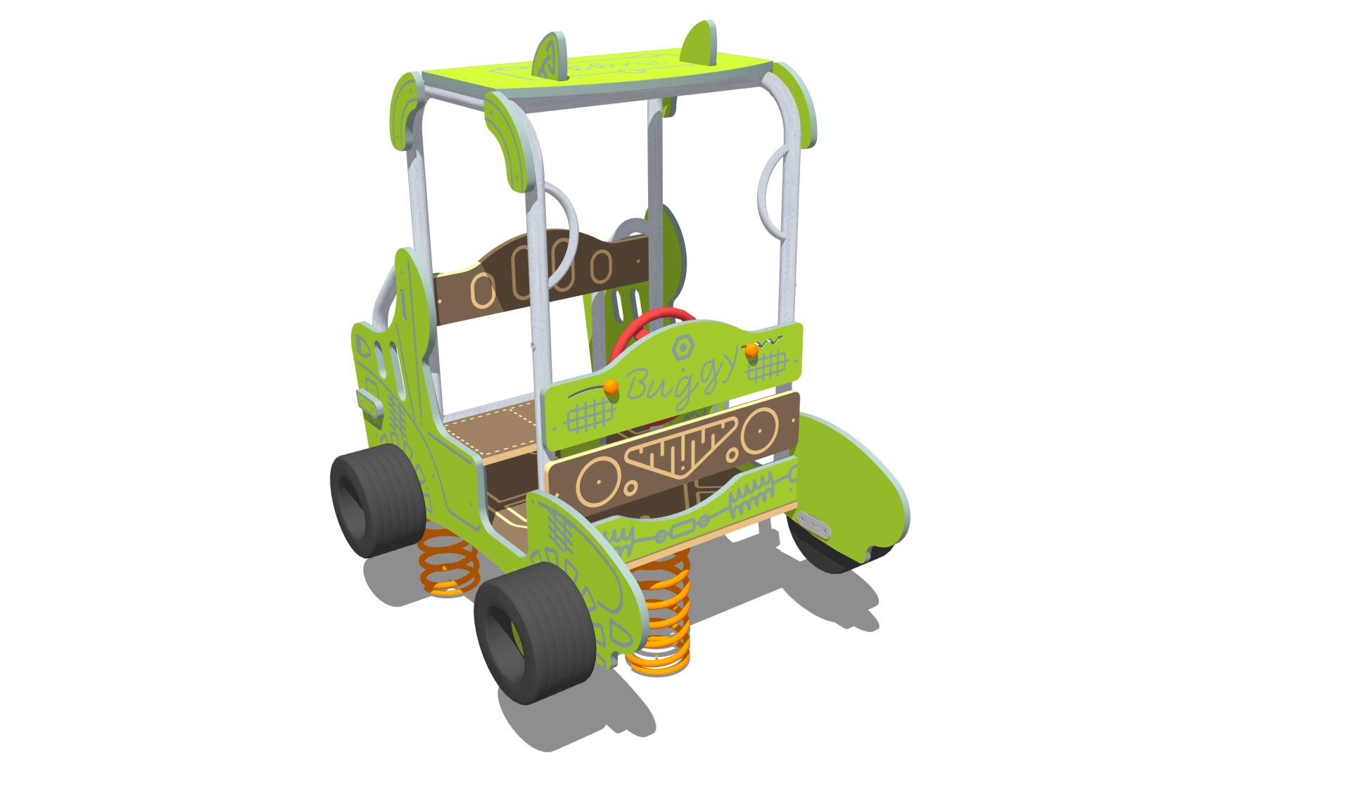 parchi linea giochi a molla buggy xum134