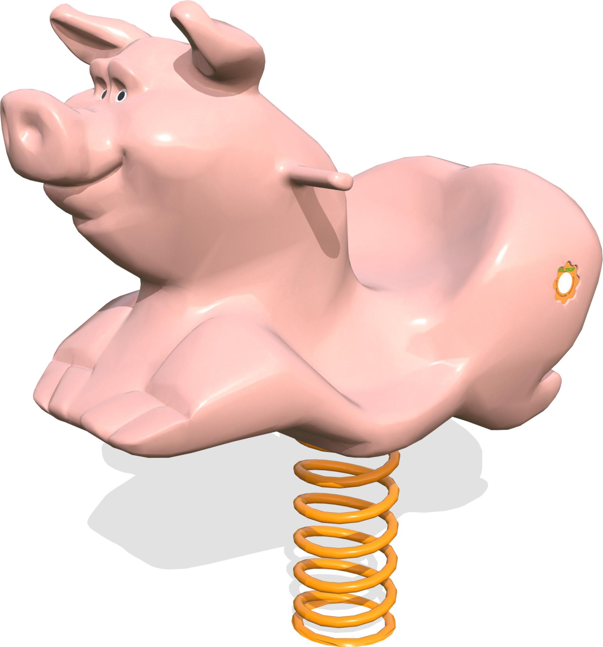 parchi linea giochi a molla piggy xfam15