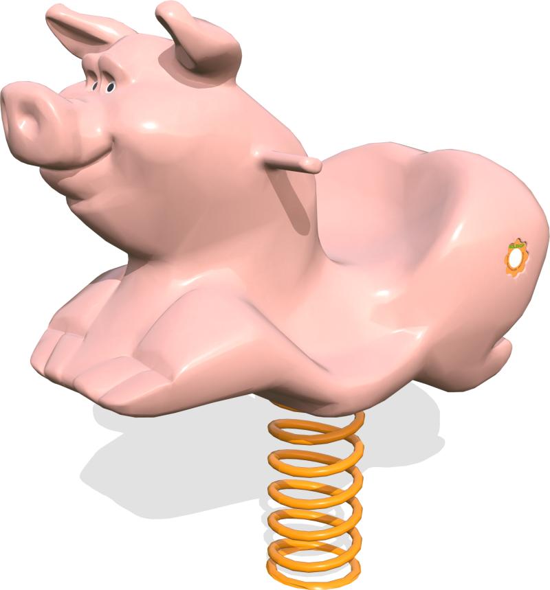 parchi linea giochi a molla piggy xfam15