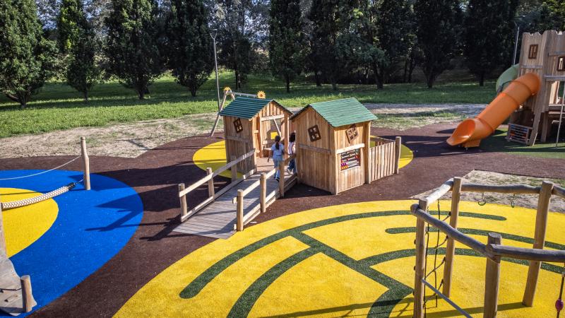 inclusione villaggio inclusivo e accessibile in robinia