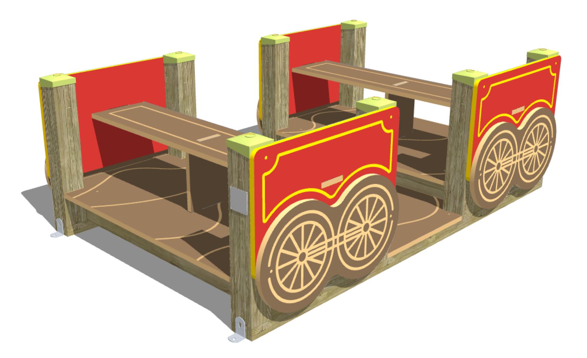 parchi strutture a tema vagone passeggeri xu68