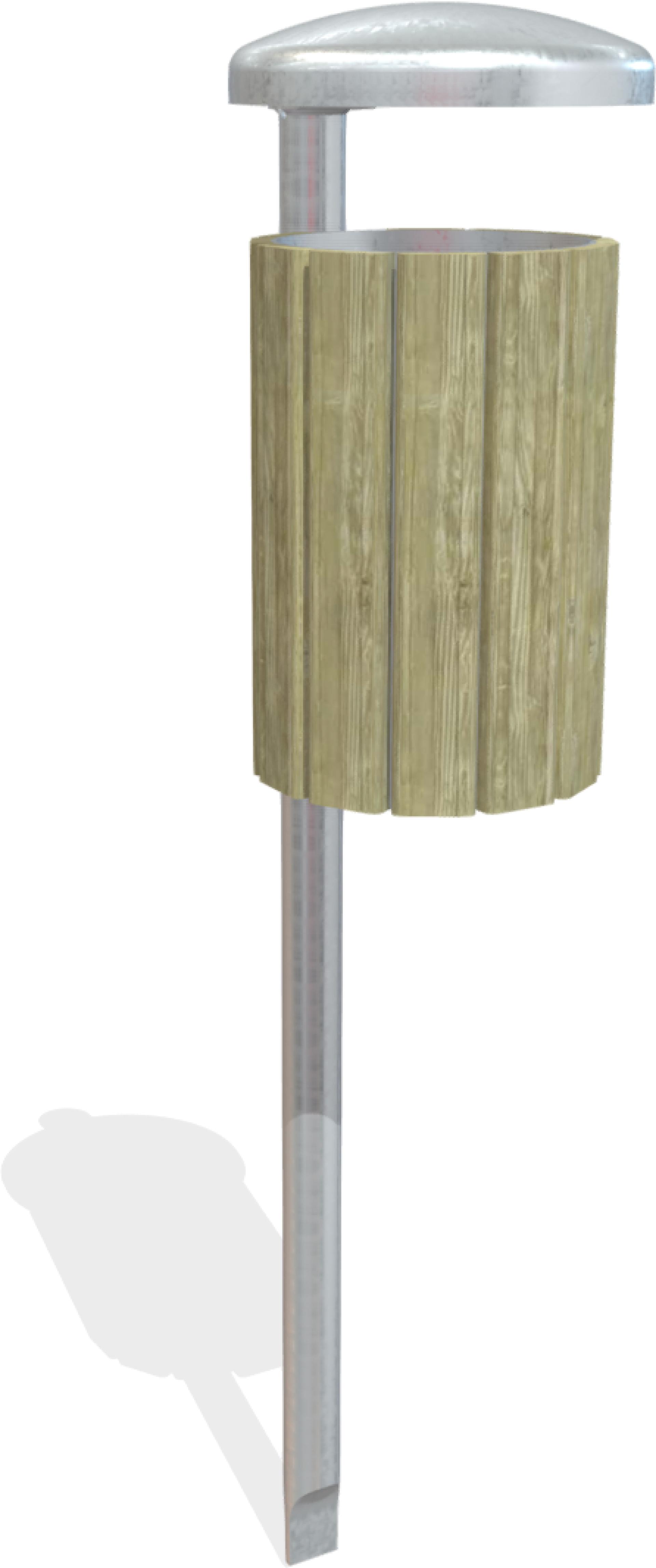 arredo cestini portarifiuti milano 3 legno cmi3l