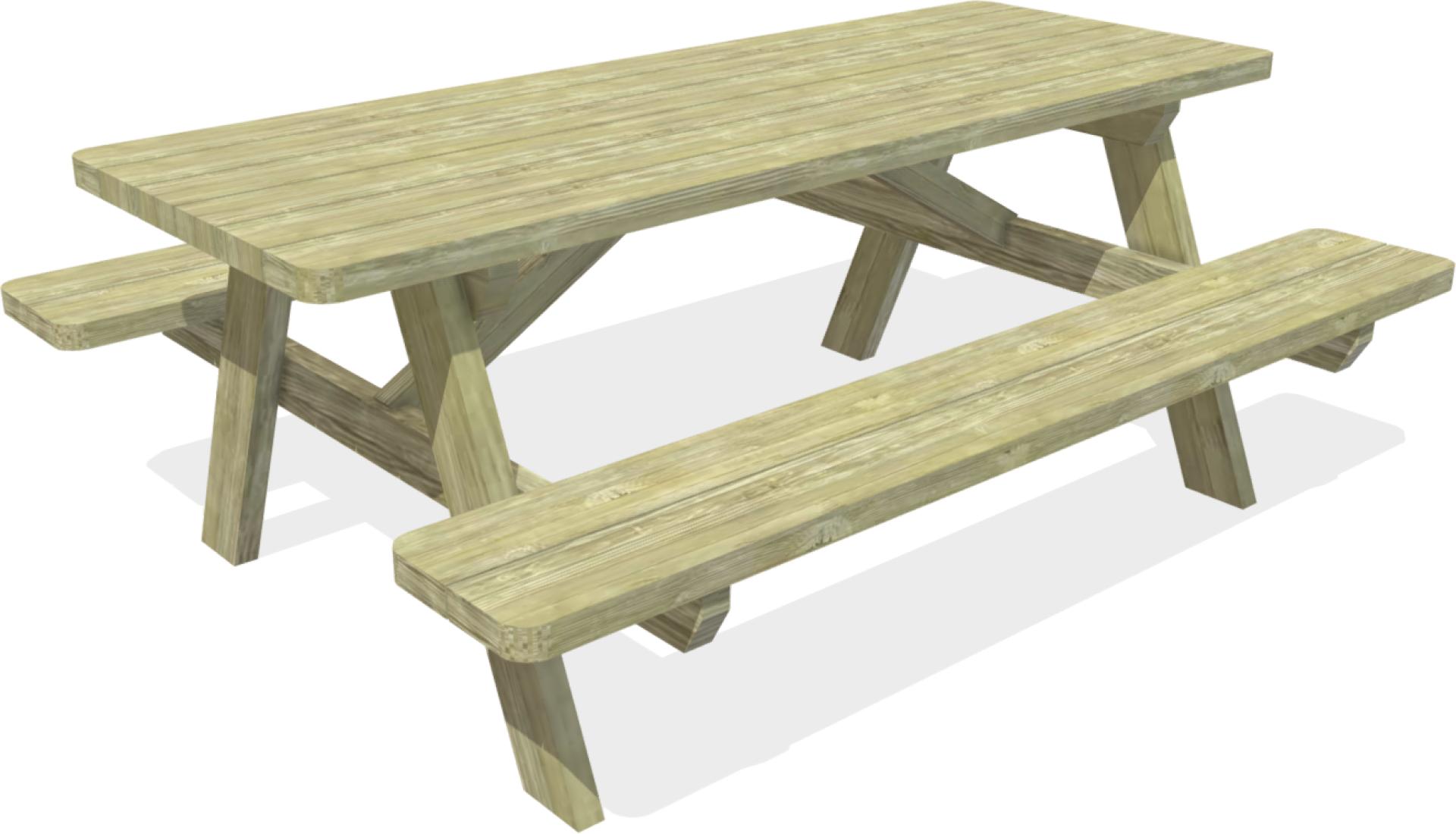 arredo tavolo panca pic nic pnp195k