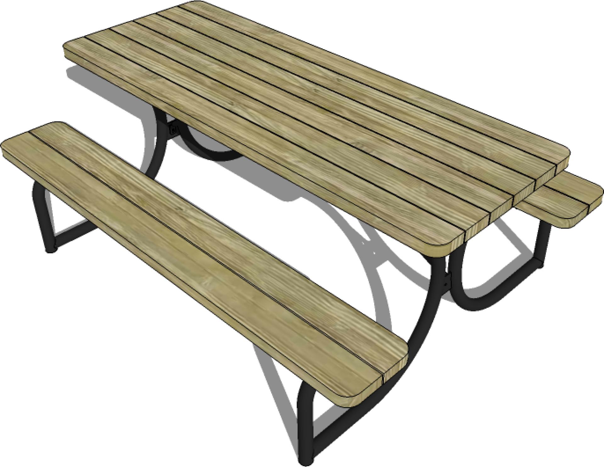 arredo tavolo panca siesta sie195k