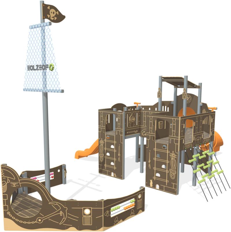 parchi strutture a tema veliero xo68