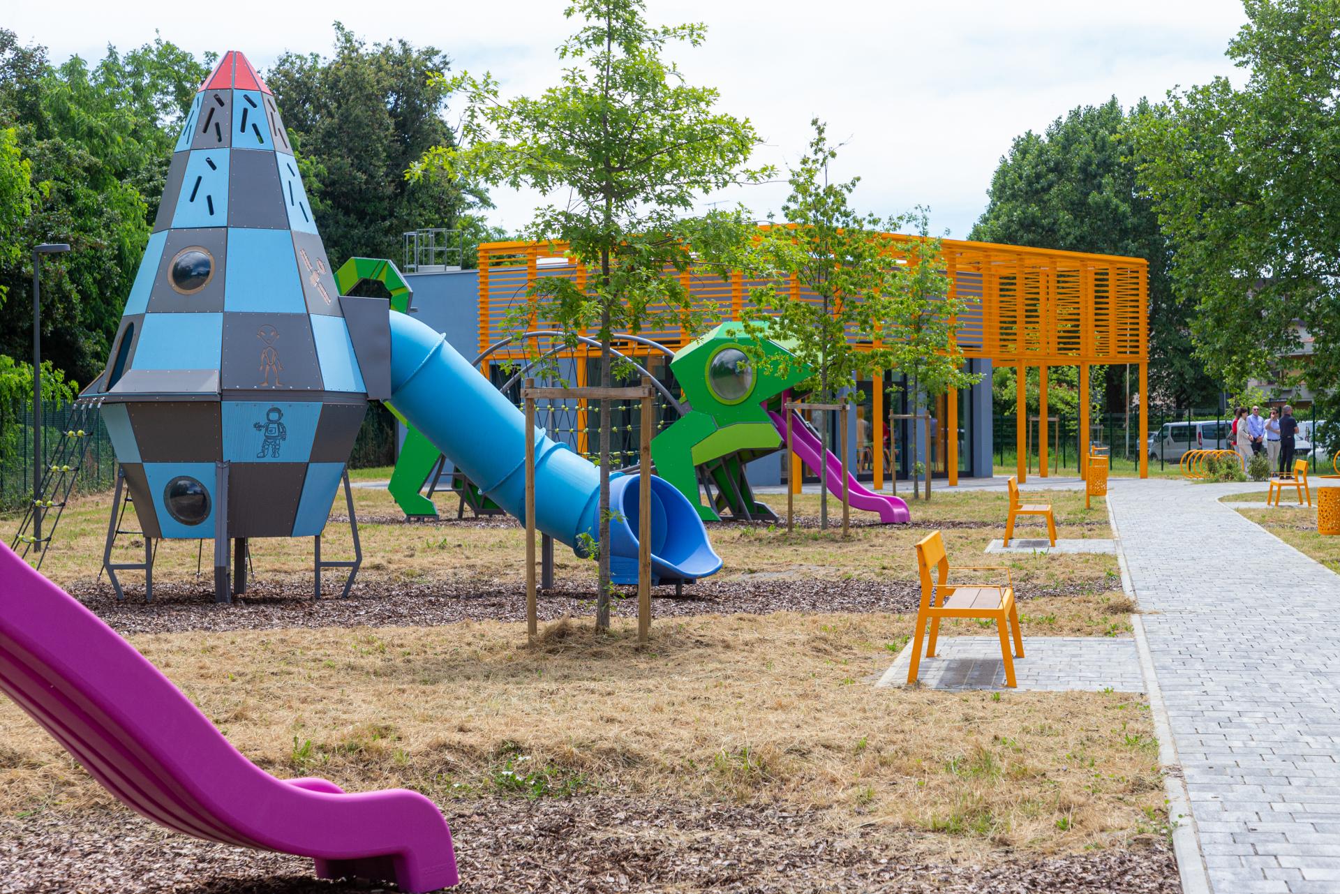 holzhof in italia Parco giochi a tema Fantasy  - Installazione a Prato