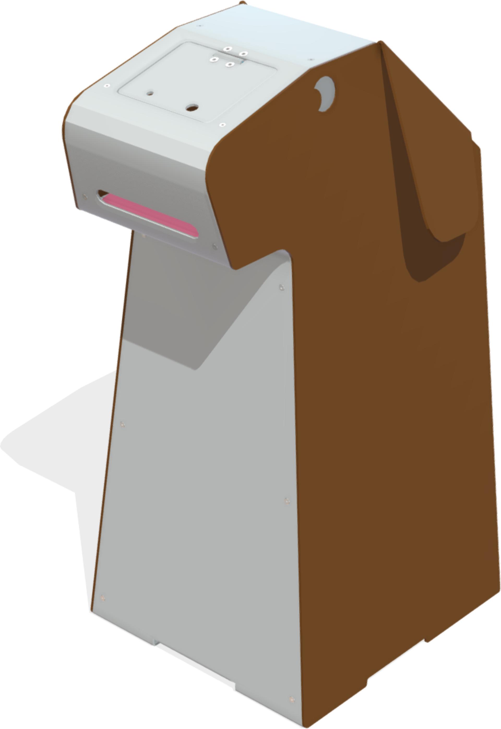 furniture waste bins woof woof dog toilet dtb01