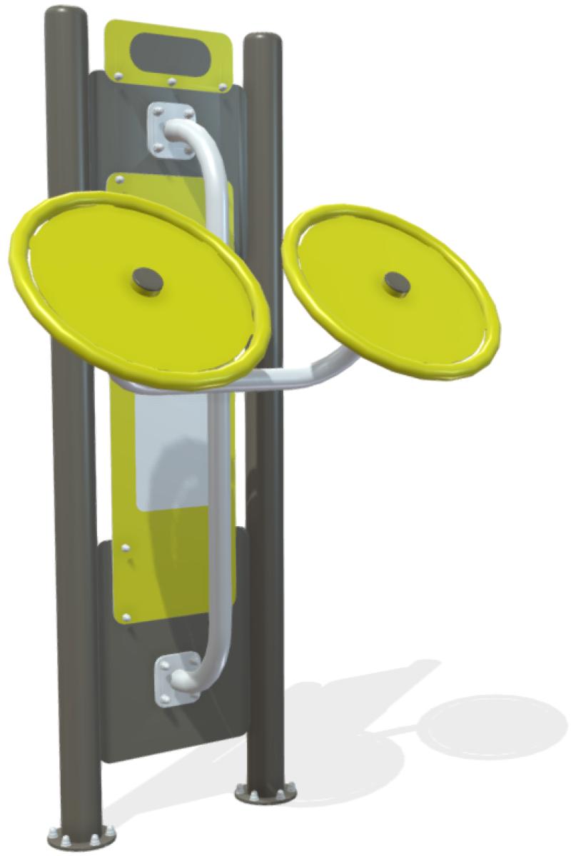 fitness basic fitness tai chi spinner double tr92